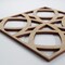 Ekena Millwork Small Fleetwood Decorative Fretwork Wood Wall Panels, Hickory, 11 3/8"W x 11 3/8"H x 3/8"T WALW12X12X0375FLTHI - alternate 3